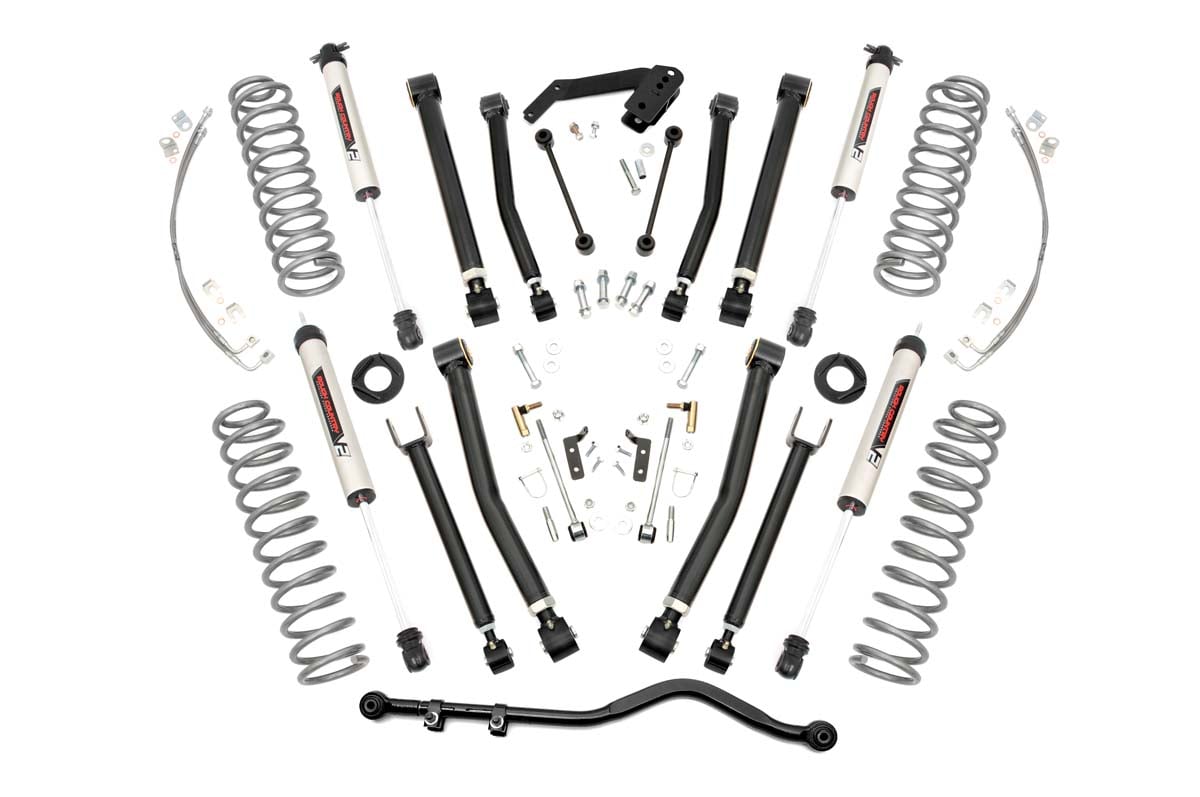 4 Inch Lift Kit | X-Series | V2 | Jeep Wrangler Unlimited 2WD/4WD (2007-2018) by Rough Country