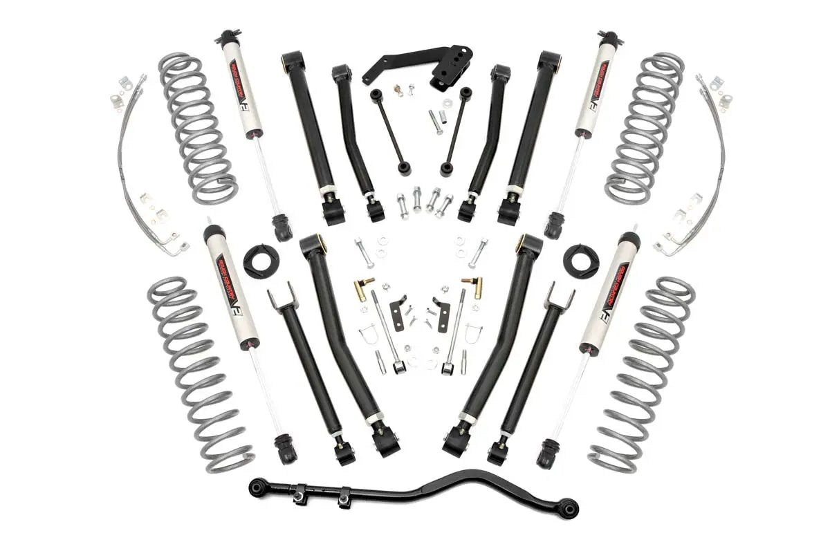 4 Inch Lift Kit | X-Series | V2 | Jeep Wrangler Unlimited 2WD/4WD (2007-2018) by Rough Country