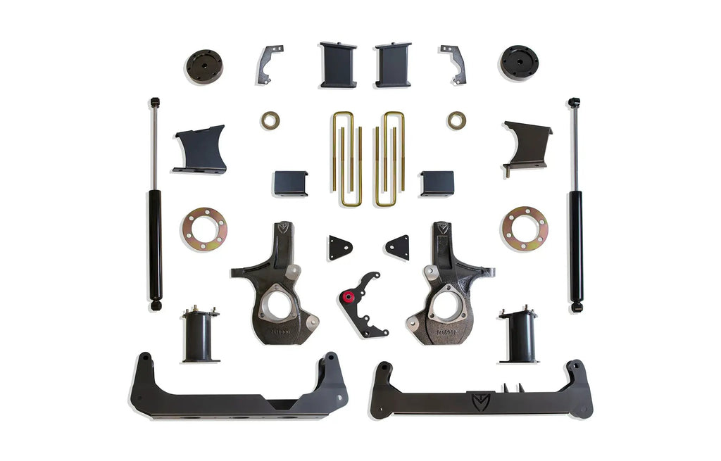 2014-2018 GM 1500 2WD/4WD 7" LIFT KIT (STAMPED OR ALUMINUM ARMS) by MaxTrac