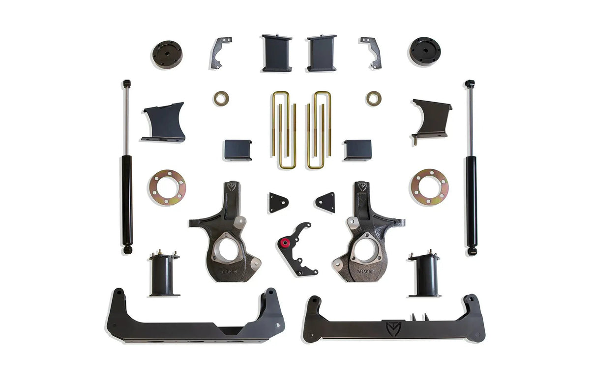 2014-2018 GM 1500 2WD/4WD 7" LIFT KIT (STAMPED OR ALUMINUM ARMS) by MaxTrac