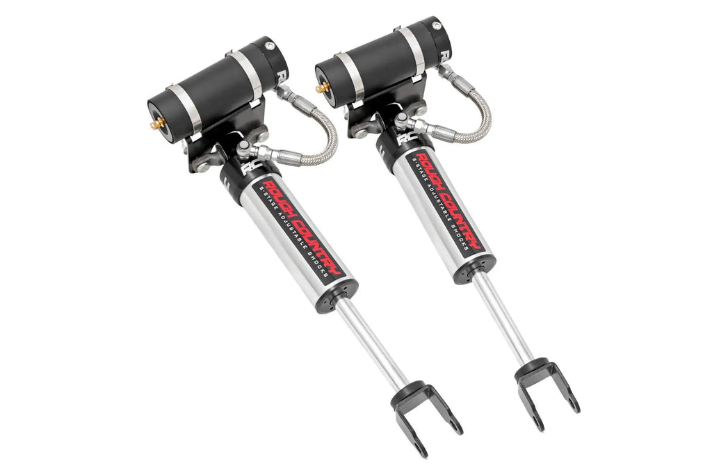 Vertex 2.5 Reservoir Front Shocks | 3-5" | Chevy/GMC 2500HD/3500HD (11-19) by Rough Country