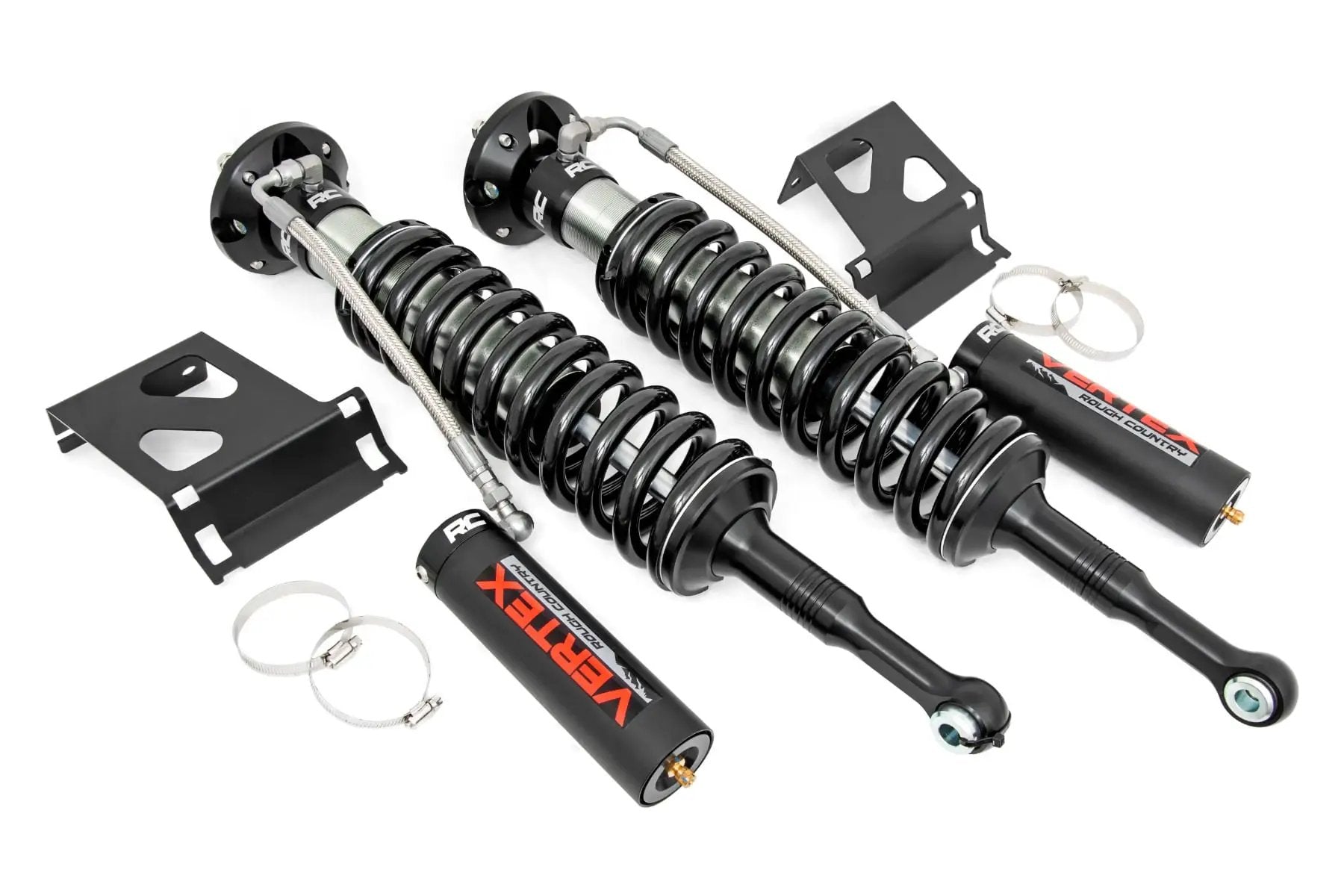 Vertex 2.5 Reservoir Coilovers | Front | 6" | Toyota Tacoma 2WD/4WD (05-23) by Rough Country