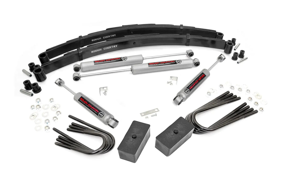 2 Inch Lift Kit | Rear Blocks | Chevy/GMC 3/4-Ton Suburban 4WD (1988-1991) by Rough Country