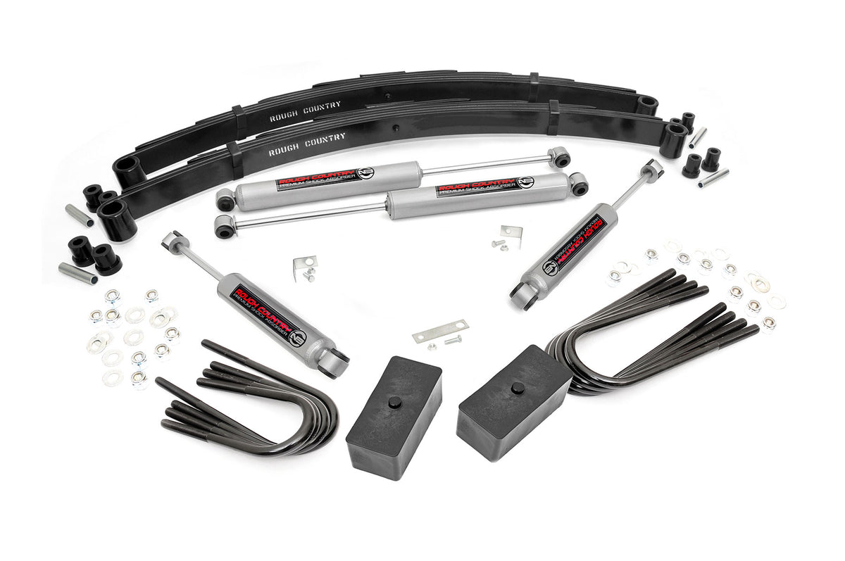 2 Inch Lift Kit | Rear Blocks | Chevy/GMC 3/4-Ton Suburban/C20/K20 Truck/C25/K25 Truck (73-76) by Rough Country