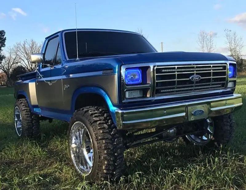 Pre-Installed Lights 7x6 IN. Sealed Beam - ColorSHIFT(r) Halo by Oracle Lighting