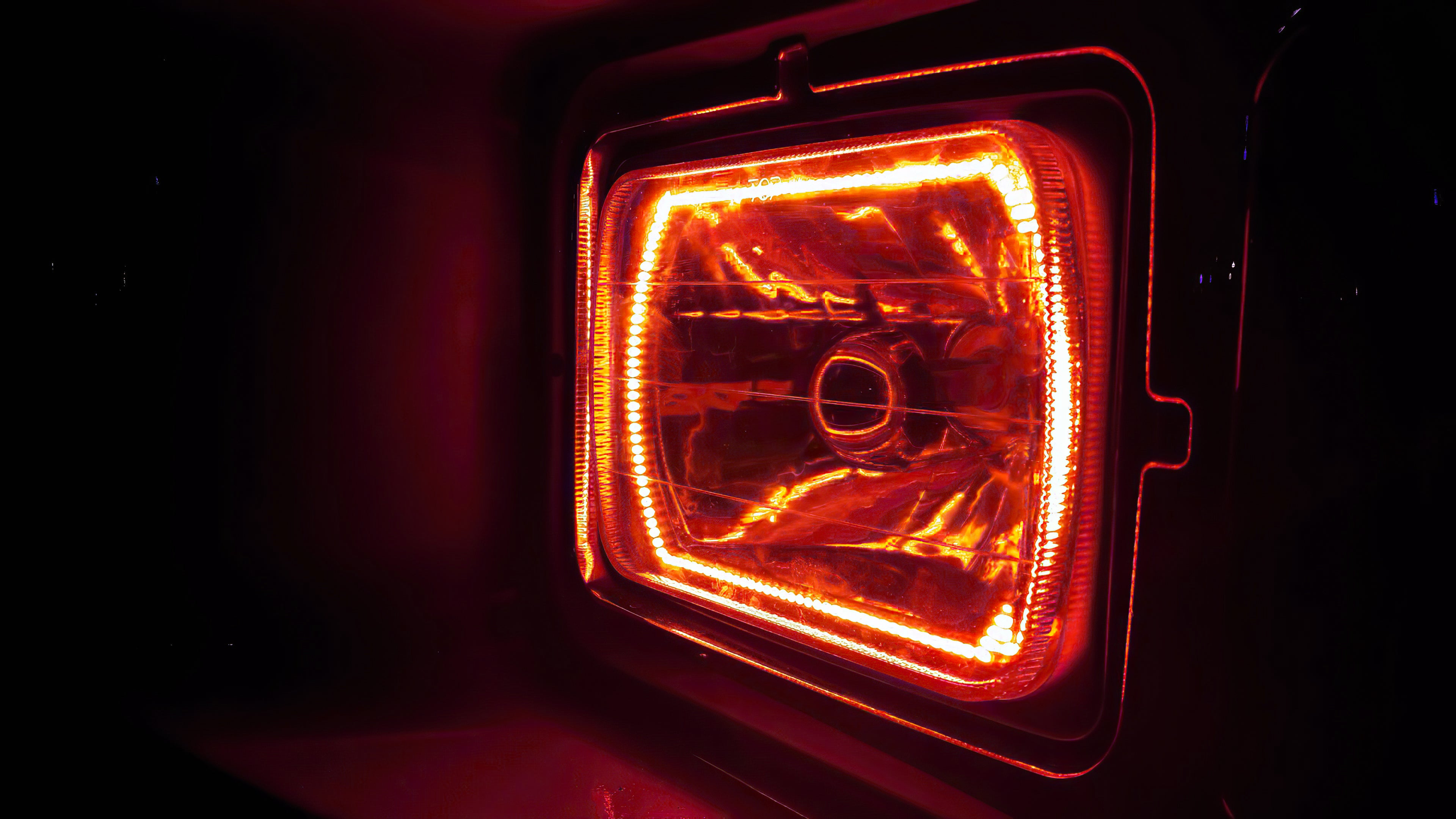 Pre-Installed Lights 7x6 IN. Sealed Beam - ColorSHIFT(r) Halo by Oracle Lighting