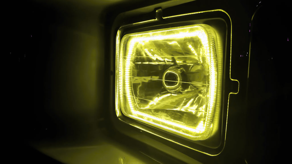 Pre-Installed Lights 7x6 IN. Sealed Beam - ColorSHIFT(r) Halo by Oracle Lighting