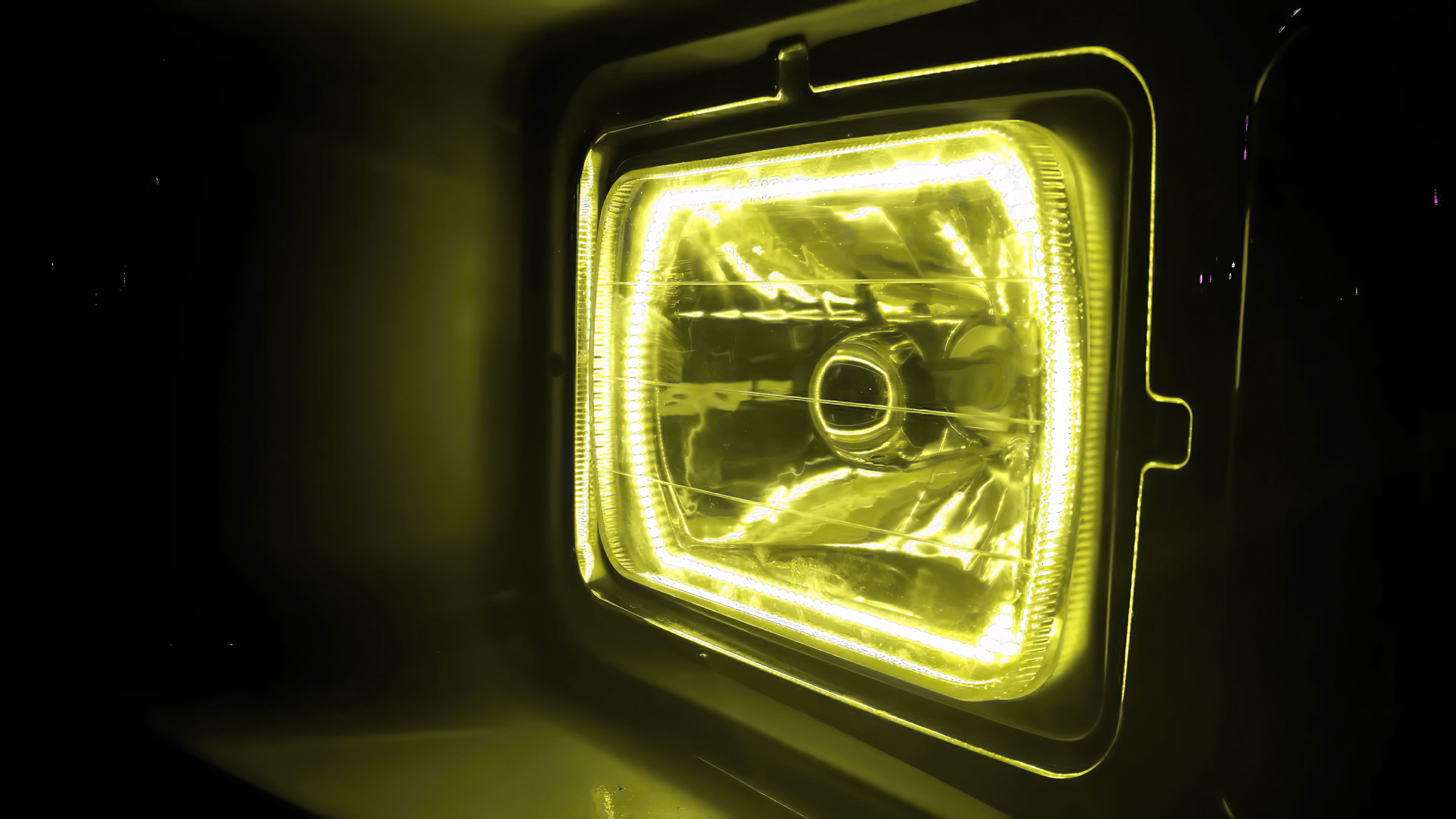 Pre-Installed Lights 7x6 IN. Sealed Beam - ColorSHIFT(r) Halo by Oracle Lighting