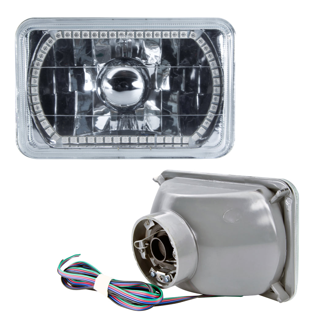 Pre-Installed Lights 4x6 in. Sealed Beam, ColorSHIFT by Oracle Lighting