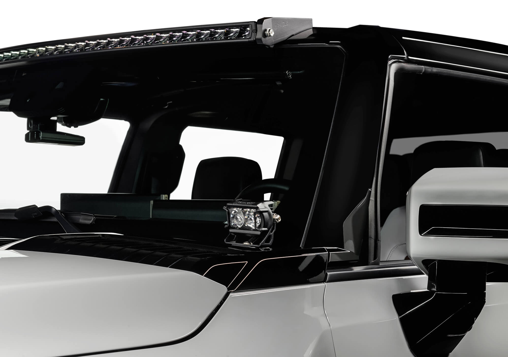 ORACLE Lighting 2022-2024 Hummer EV Aux Light A-Pillar/ Hood Mount Brackets by Oracle Lighting
