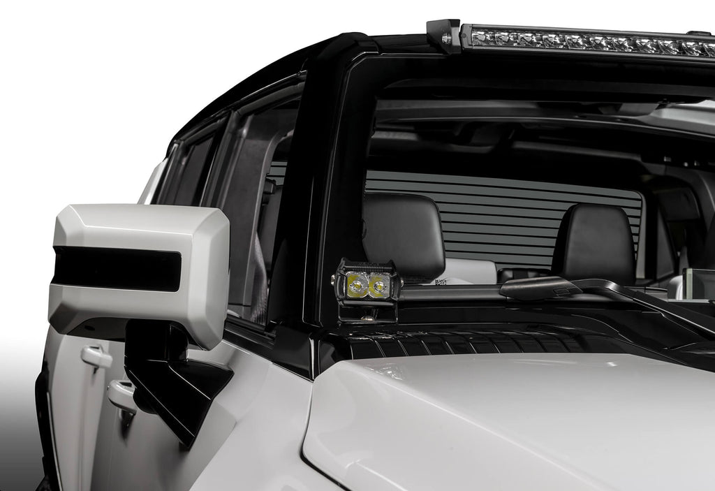 ORACLE Lighting 2022-2024 Hummer EV Aux Light A-Pillar/ Hood Mount Brackets by Oracle Lighting