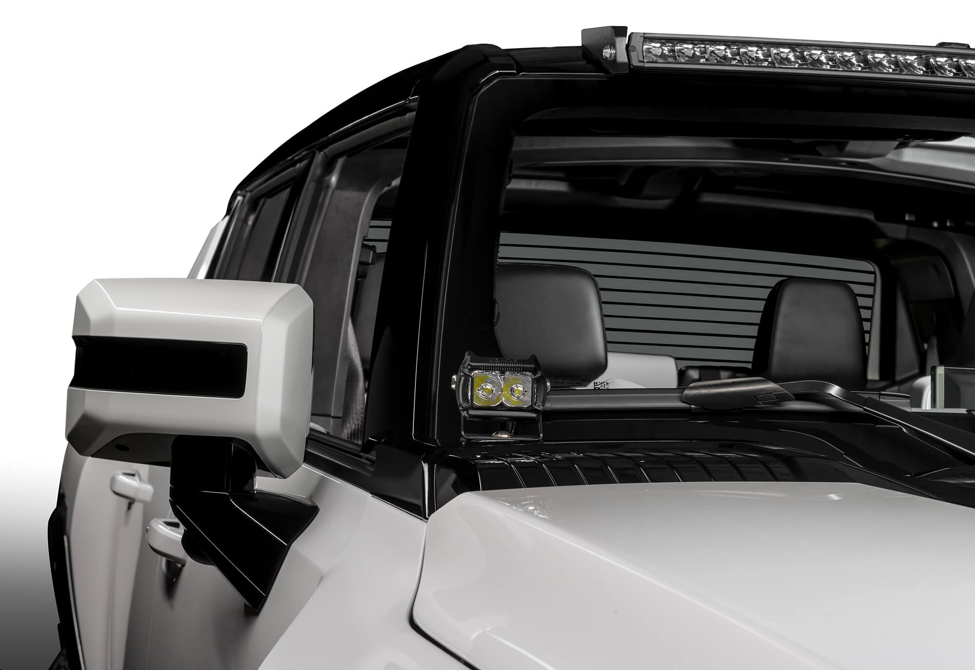 ORACLE Lighting 2022-2024 Hummer EV Aux Light A-Pillar/ Hood Mount Brackets by Oracle Lighting