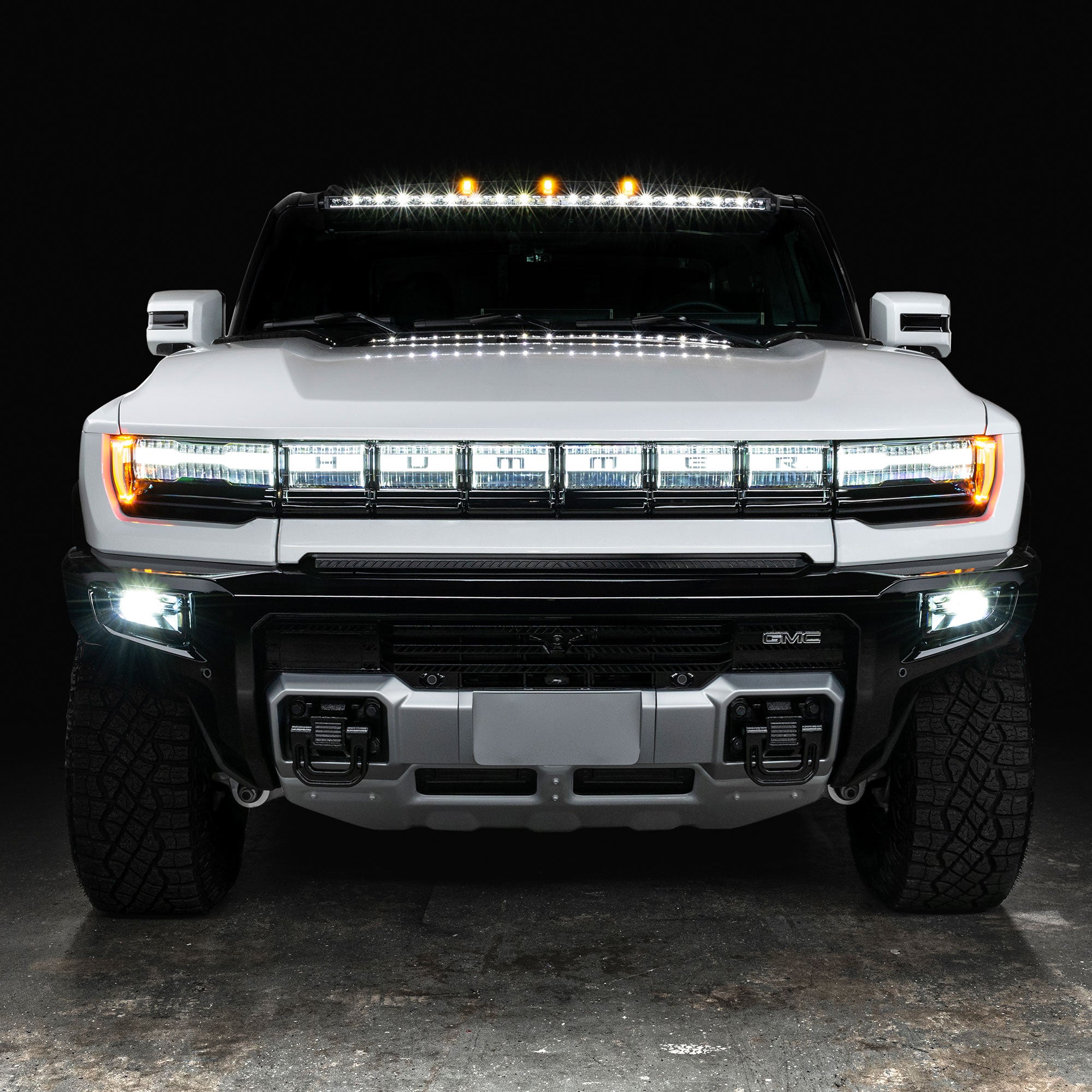 ORACLE Lighting 2022-2024 Hummer EV 50" Roof Mount Curved Light Bar w/ Brackets by Oracle Lighting