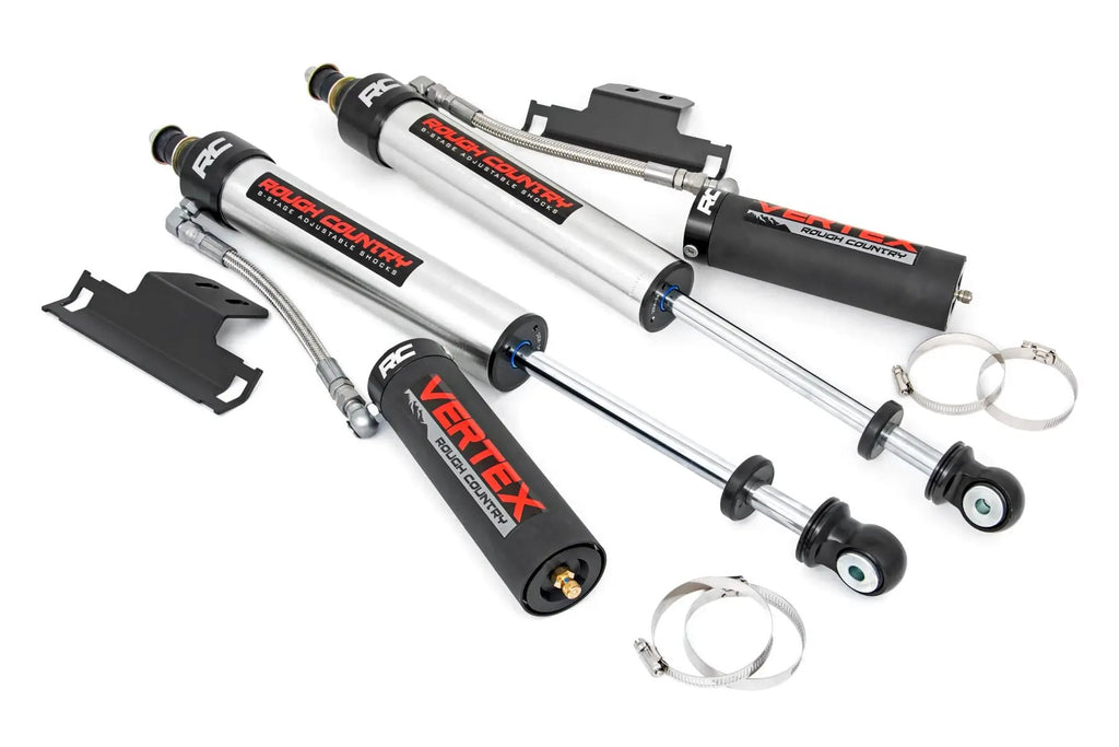 Vertex 2.5 Reservoir Rear Shocks | 3" | Toyota Tacoma 2WD/4WD (2005-2023) by Rough Country