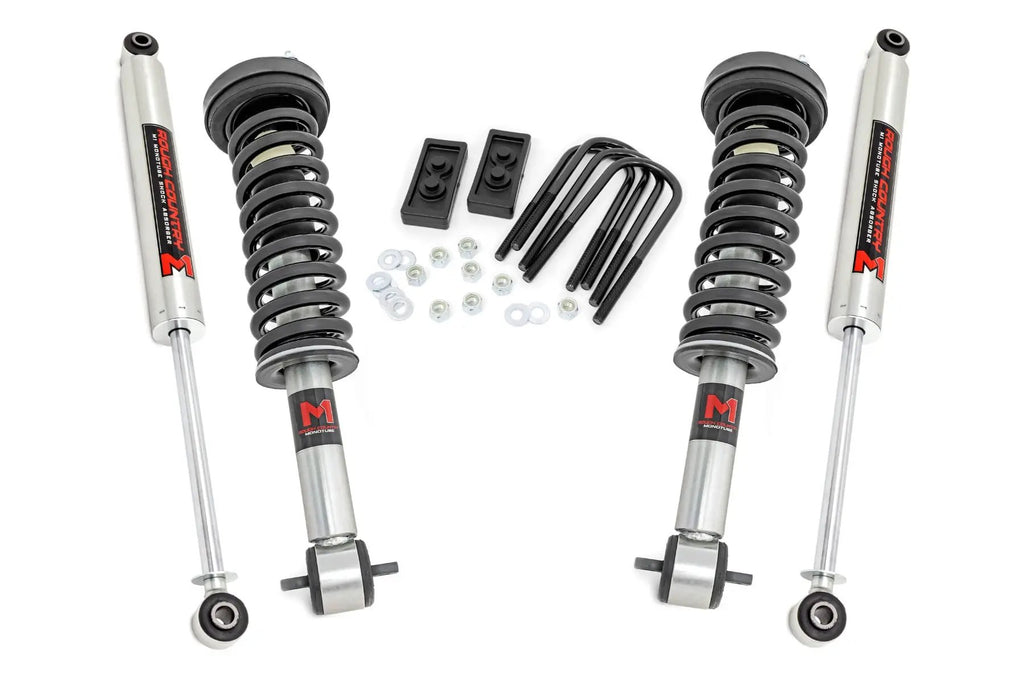 2 Inch Lift Kit | M1 Struts/M1 | Ford F-150 4WD (2014-2020) by Rough Country