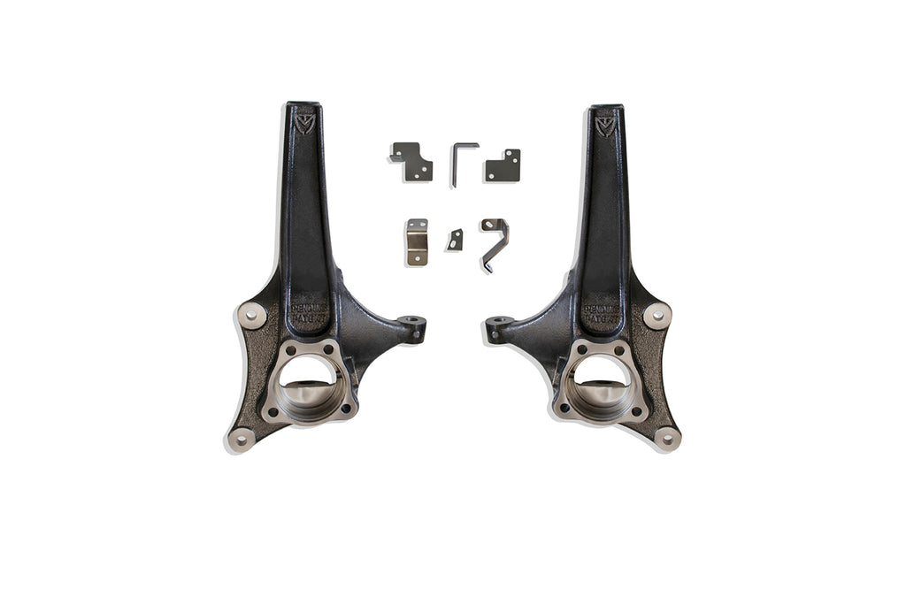 3.5" LIFT SPINDLES W/ BRAKE LINES by MaxTrac