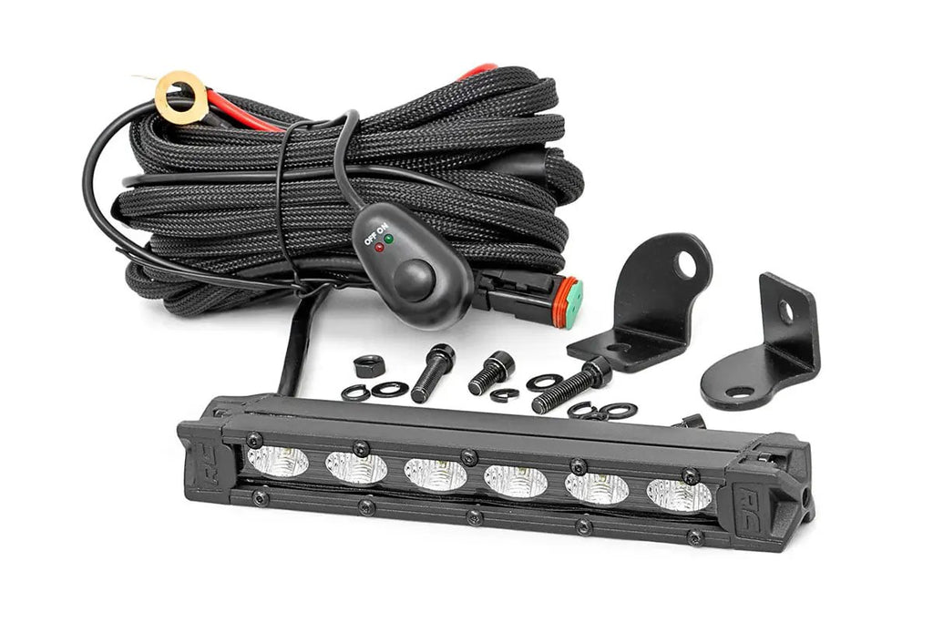 6 Inch Black Series LED Light Bar | Slim Line by Rough Country