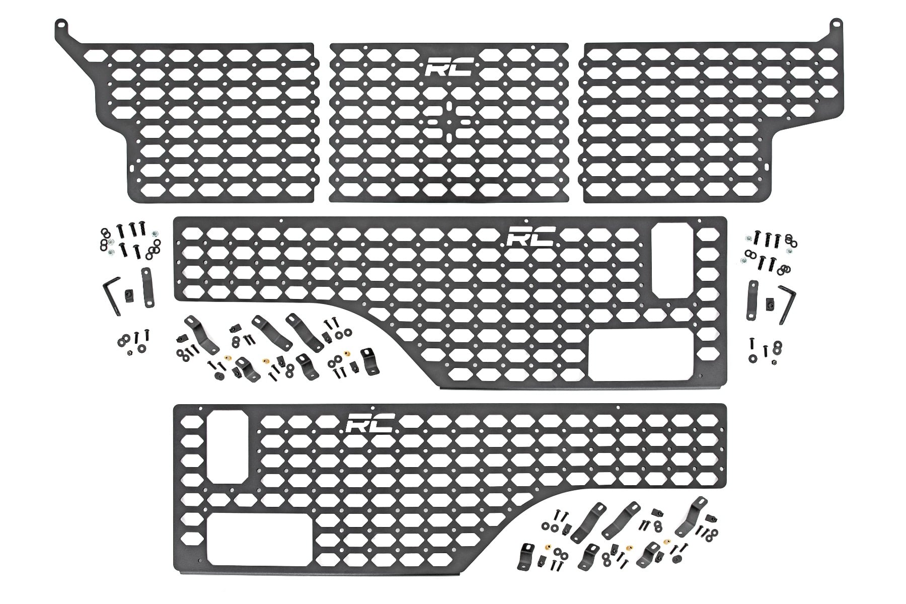 Molle Panel Kit | Combo | Bed | Jeep Gladiator JT 4WD (2020-2026) by Rough Country