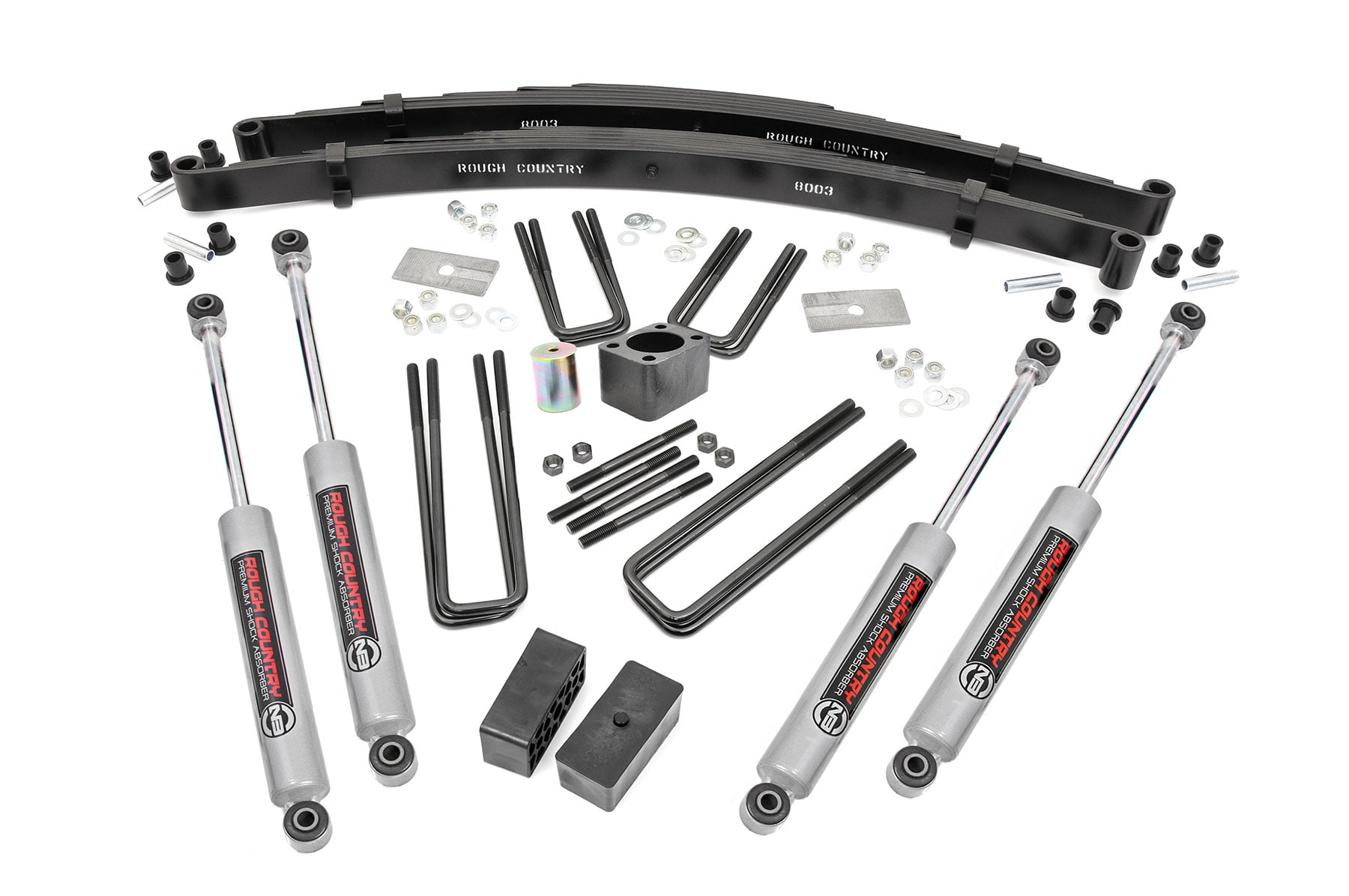 4 Inch Lift Kit | Rear Blocks | Dodge W100 Truck/W200 Truck 4WD (1970-1974) by Rough Country