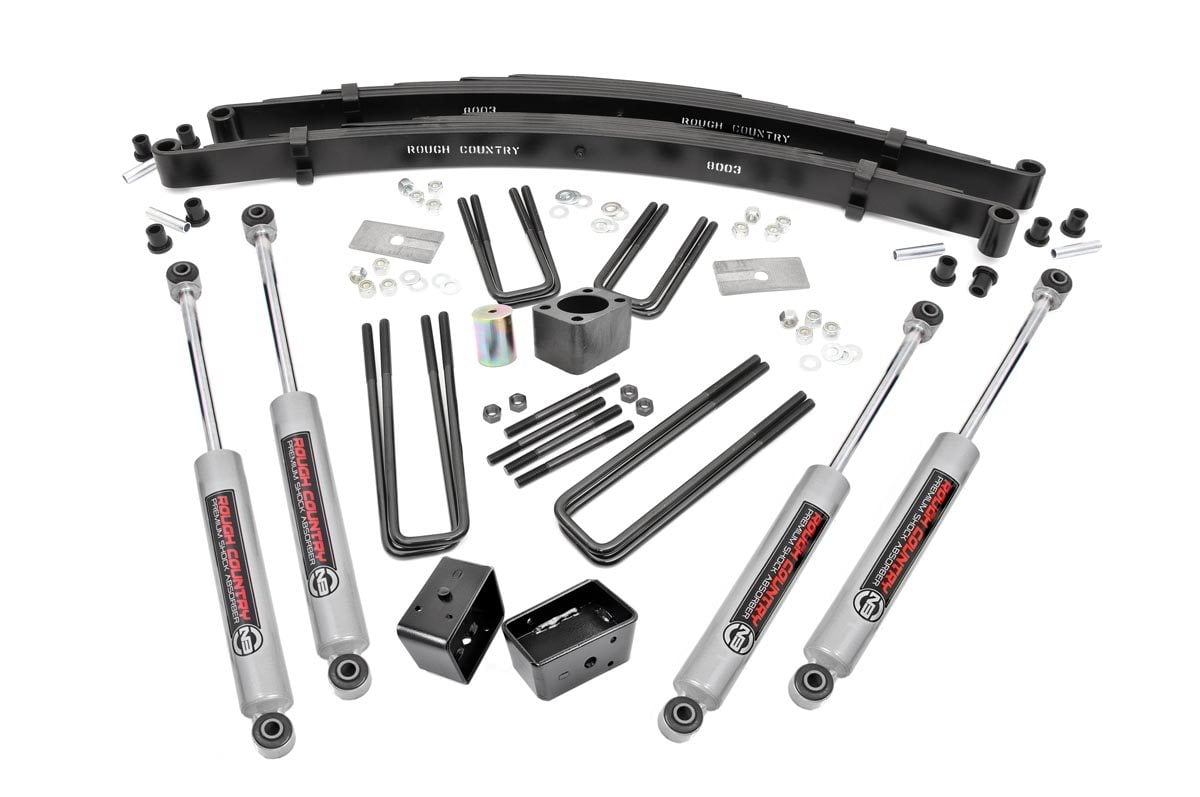 4 Inch Lift Kit | Rear Blocks | Dodge W200 Truck/W300 Truck 4WD (1978-1980) by Rough Country