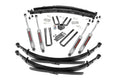 4 Inch Lift Kit | Rear Springs | Dodge W100 Truck/W200 Truck 4WD (1970-1974) by Rough Country
