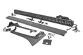 LED Light Kit | Windshield | 50" BLK Dual Row | WHT DRL | Jeep Gladiator JT/Wrangler JL (18-26) by Rough Country