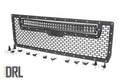 Mesh Grille | 30" Dual Row LED | Black | Amber DRL | GMC Sierra 1500 (14-15) by Rough Country