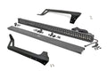 LED Light | Windshield Mnt | 50" Black Dual Row | White DRL | Jeep Wrangler JK (07-18) by Rough Country