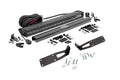LED Light Kit | Bumper Mount | 20" Black Single Row | Ram 2500 (03-18)/3500 (03-18) by Rough Country