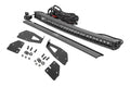 LED Light Kit | Grille Mount | 30" Black Single Row | White DRL | Ford Raptor (17-20) by Rough Country