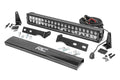 LED Light Kit | Bumper Mount | 20" Black Dual Row | Jeep Grand Cherokee WK2 (11-20) by Rough Country