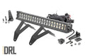 LED Light Kit | Bumper Mount | 20" Black Dual Row| Amber DRL | Ram 1500 (19-24) by Rough Country