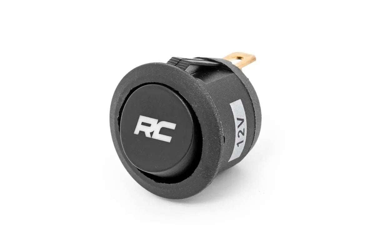Rocker Switch | Round with Logo by Rough Country