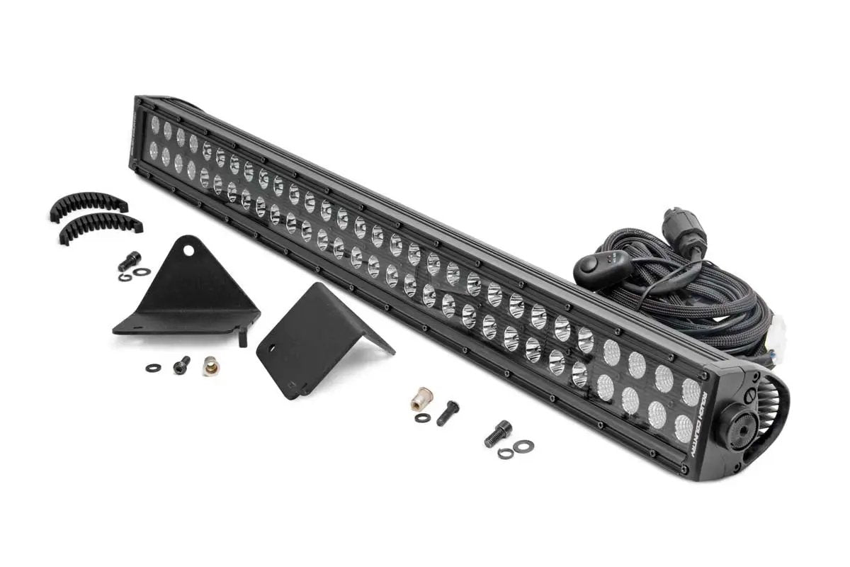 LED Light | Under Bed | 30" Black Dual Row | Can-Am Defender HD 5/HD 8/HD 9/HD 10 by Rough Country