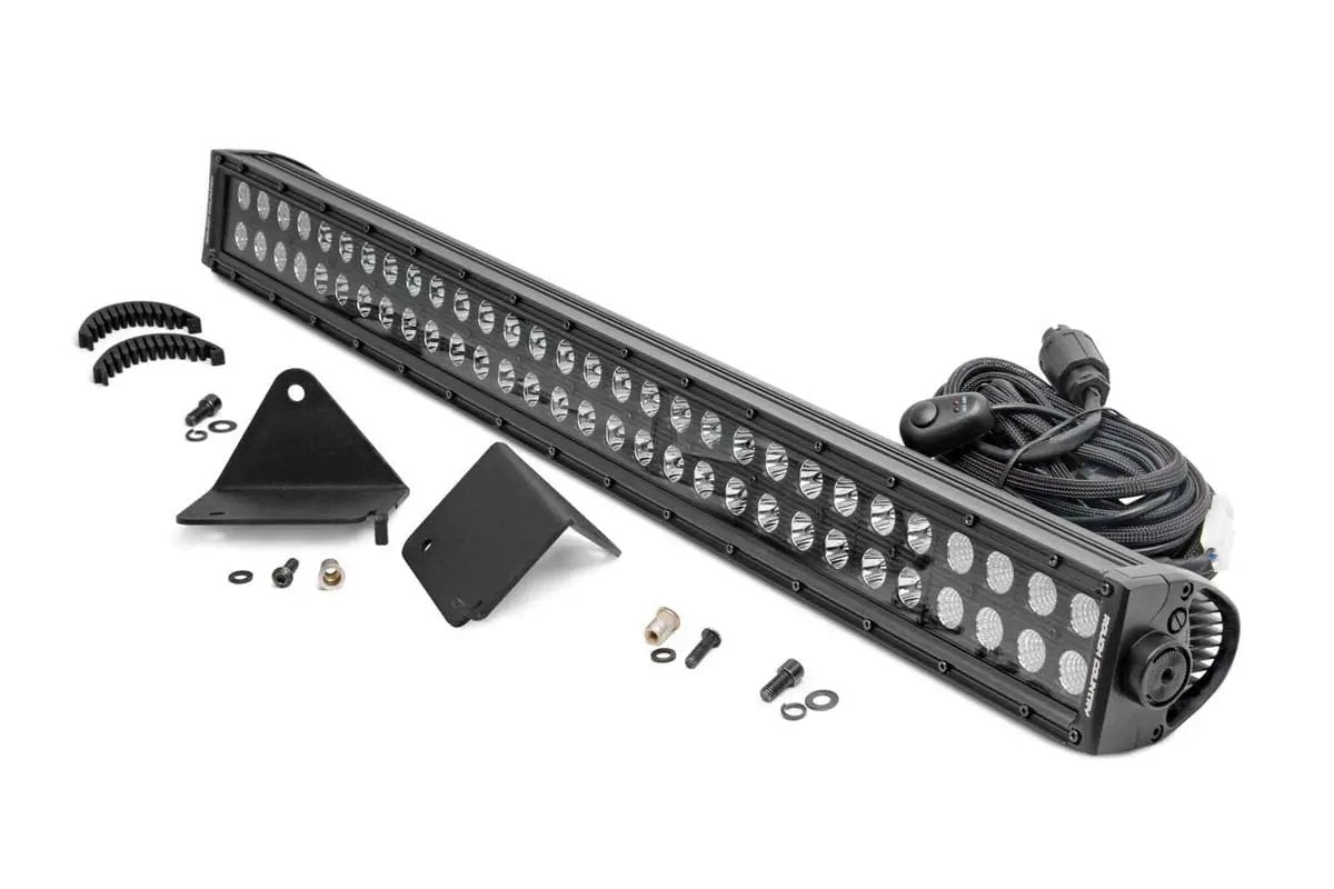 LED Light | Under Bed | 30" Black Dual Row | Can-Am Defender HD 5/HD 8/HD 9/HD 10 by Rough Country