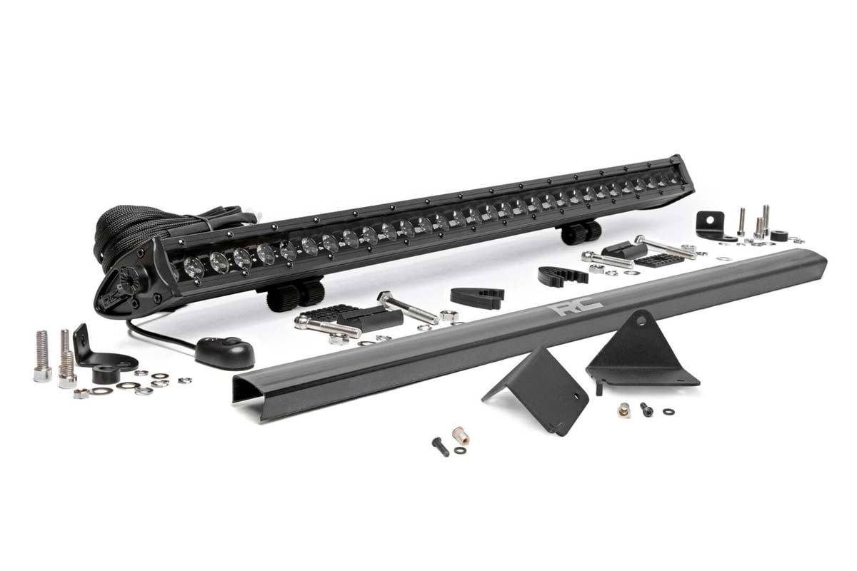 LED Light | Under Bed | 30" Black Single Row | Can-Am Defender HD 5/HD 8/HD 9/HD 10 by Rough Country