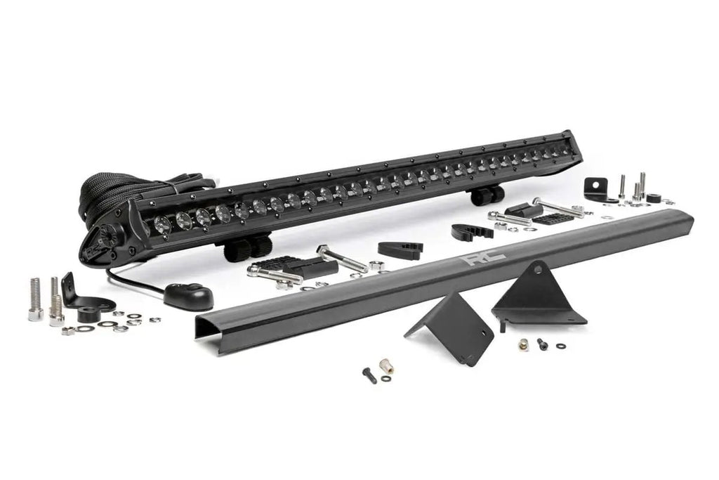 LED Light | Under Bed | 30" Black Single Row | Can-Am Defender HD 5/HD 8/HD 9/HD 10 by Rough Country