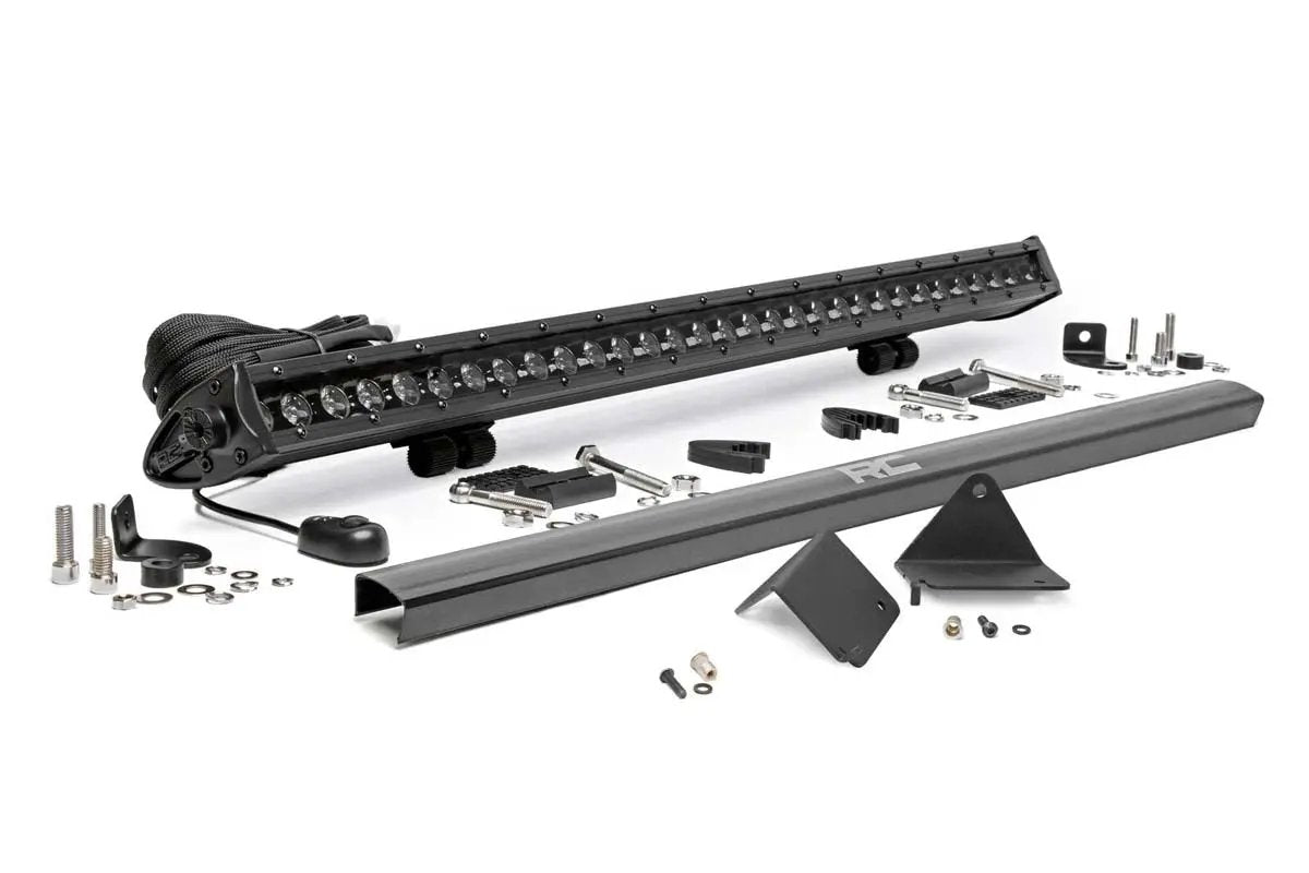 LED Light | Under Bed | 30" Black Single Row | Can-Am Defender HD 5/HD 8/HD 9/HD 10 by Rough Country