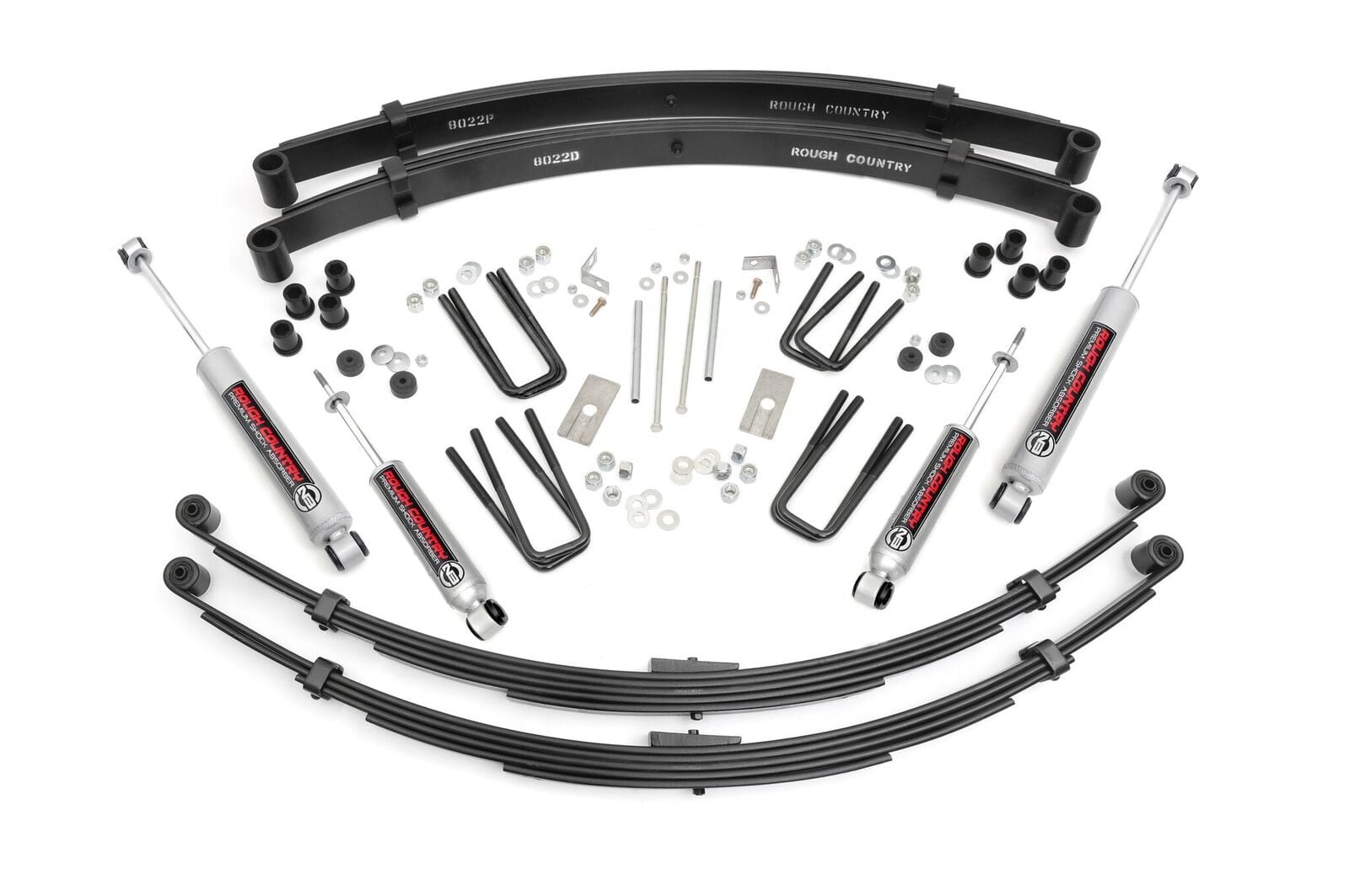 3 Inch Lift Kit | Rear Springs | Toyota Truck 4WD (1984-1985) by Rough Country