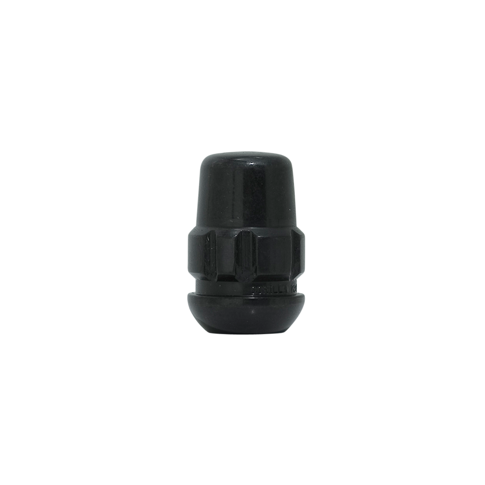 GOR LOCK ACORN 12-1.50 BLK 13/16 HEX CLM