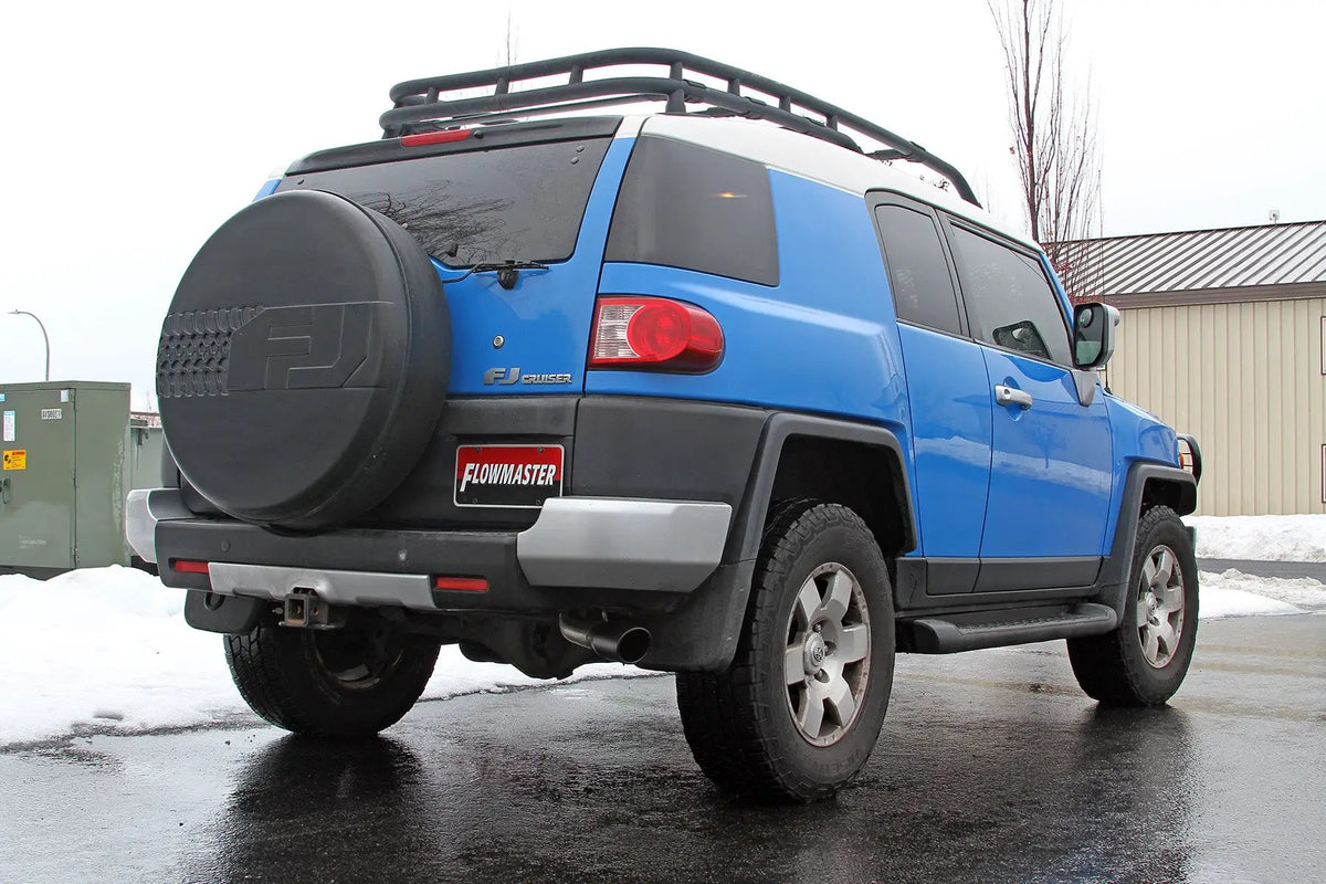 Fits 2007-2014 Toyota FJ Cruiser with 4.0L, 2.5-inch Cat-Back, Stainless Steel by Flowmaster