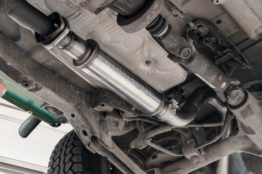 Fits 2000-2006 Jeep Wrangler TJ with 4.0L engine. - Moderate sound by Flowmaster