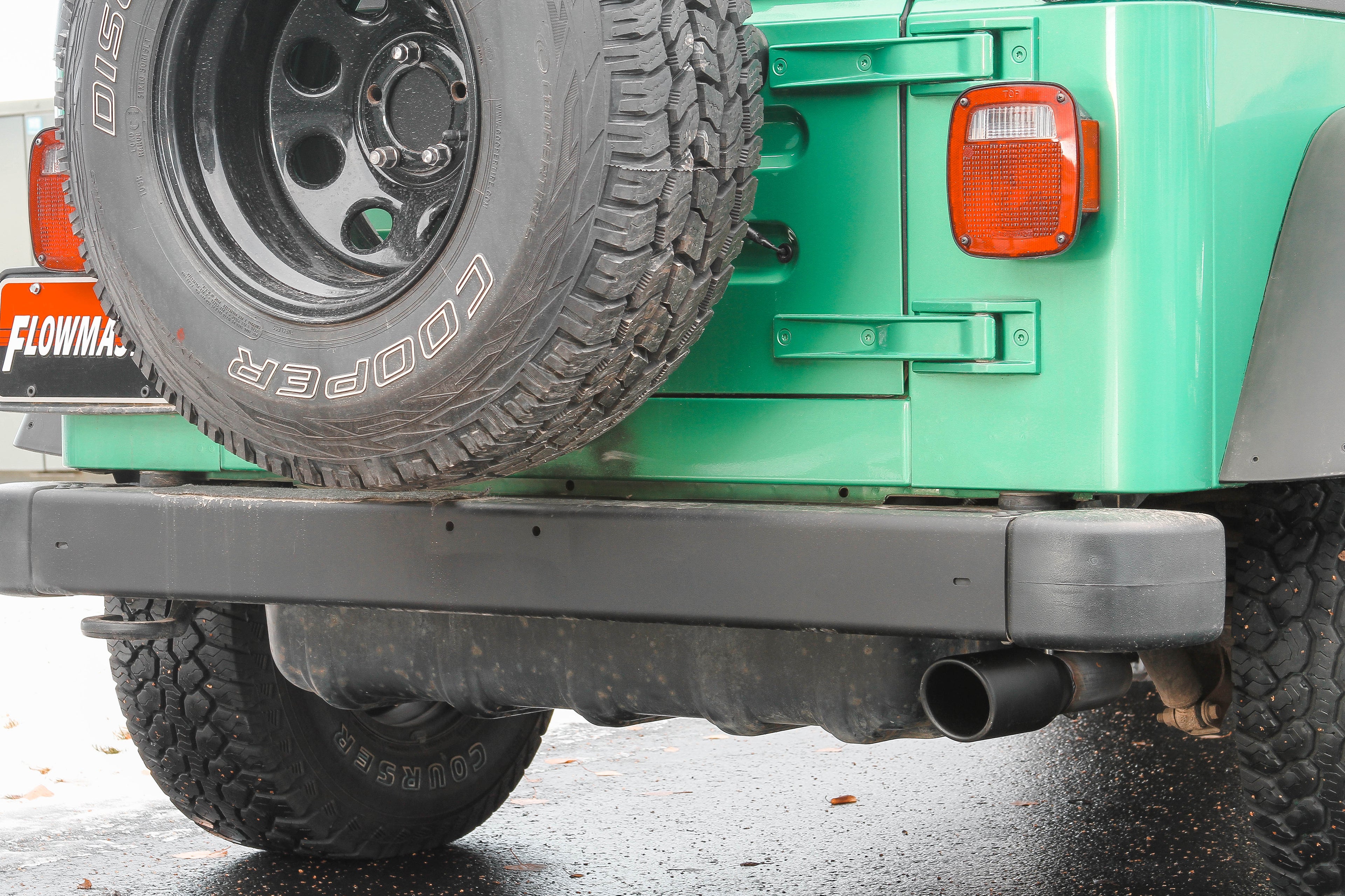 Fits 2000-2006 Jeep Wrangler TJ with 4.0L engine. - Moderate sound by Flowmaster