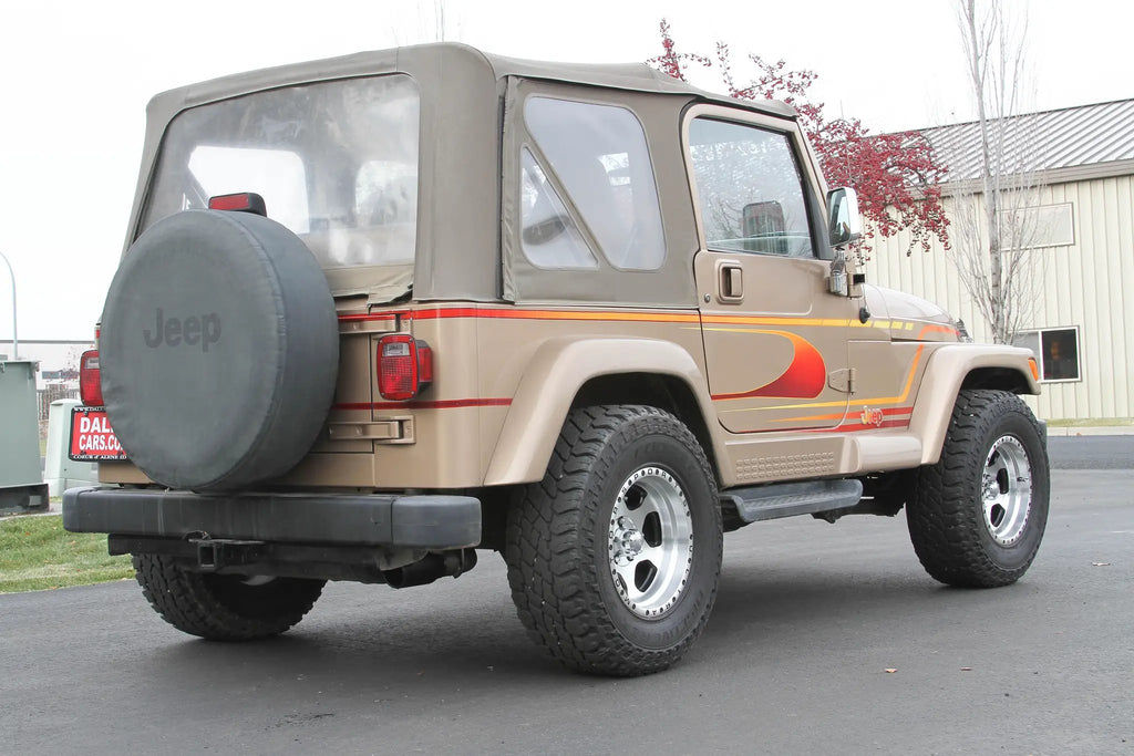 1997-1999 Jeep Wrangler TJ with 2.5L, 4.0L engines. - Moderate sound by Flowmaster