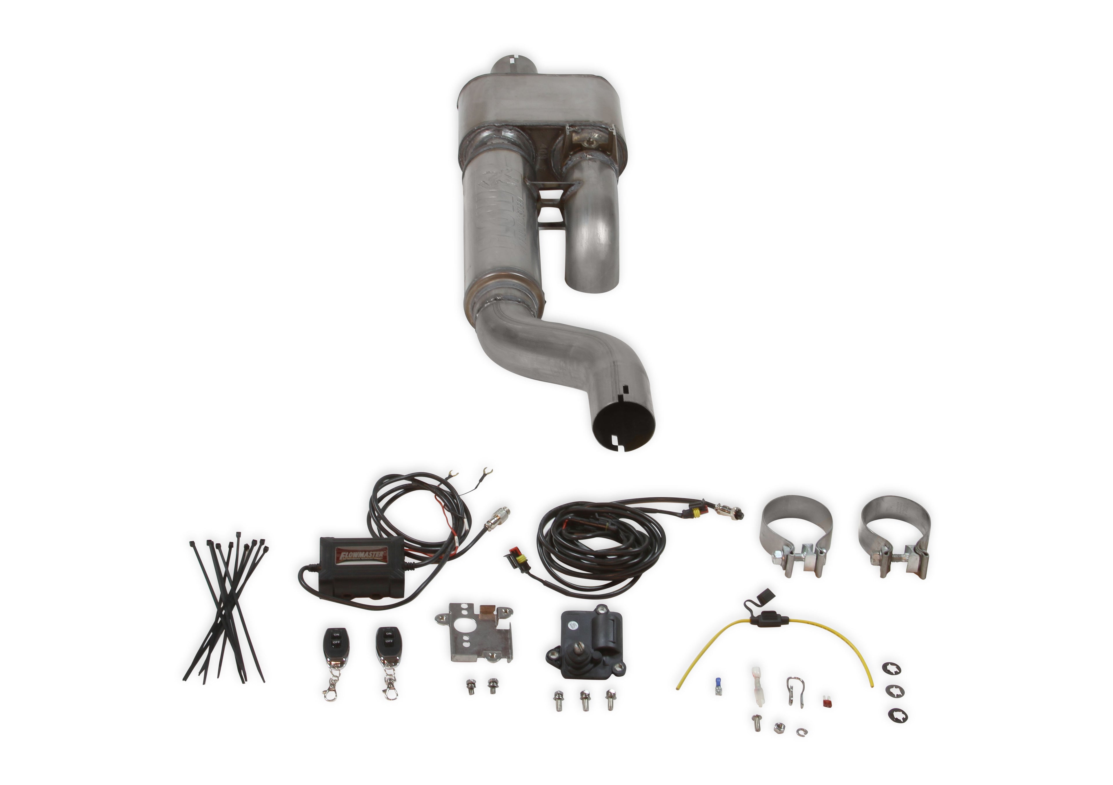 Flowmaster Flow FX Direct Fit Dual Mode Muffler with Active Valve by Flowmaster