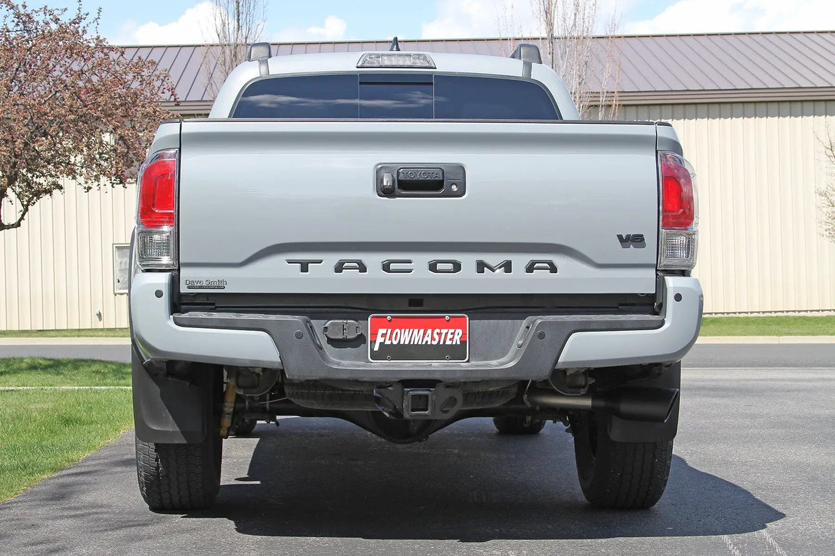 Fits 2016-2023 Toyota Tacoma with 3.5L, 2.5-inch Cat-Back, Stainless Steel by Flowmaster