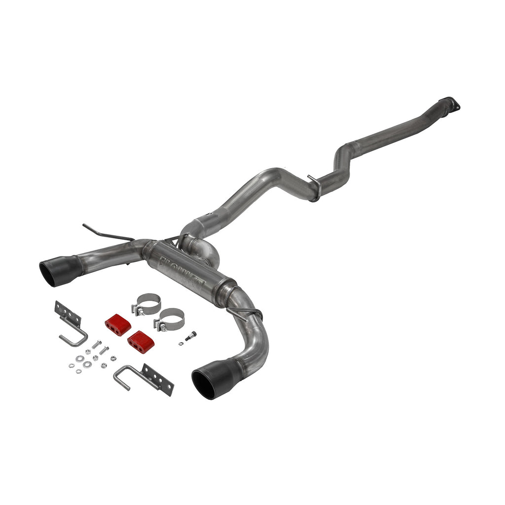 Fits 2021-2025 Ford Bronco 2.3L/2.7L, Flow FX Cat-Back, Dual Exit, 4 Door Models by Flowmaster