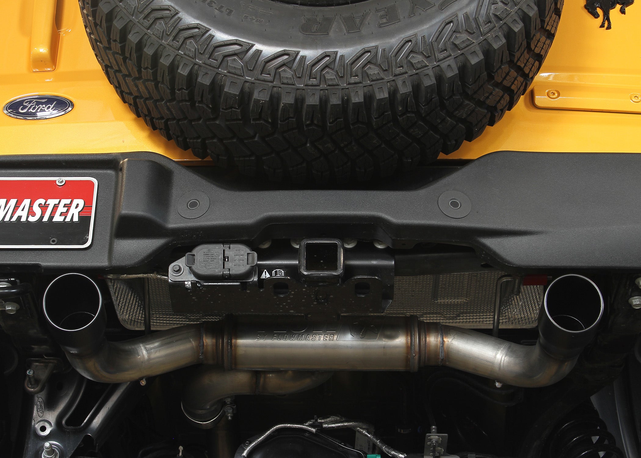 Fits 2021-2025 Ford Bronco 2.3L/2.7L, Flow FX Cat-Back, Dual Exit, 4 Door Models by Flowmaster