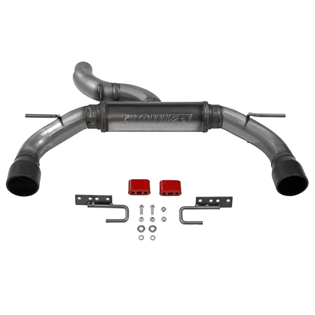 Fits 2021-2025 Ford Bronco 2.3L/2.7L, Flow FX Axle-Back, Dual Exit by Flowmaster
