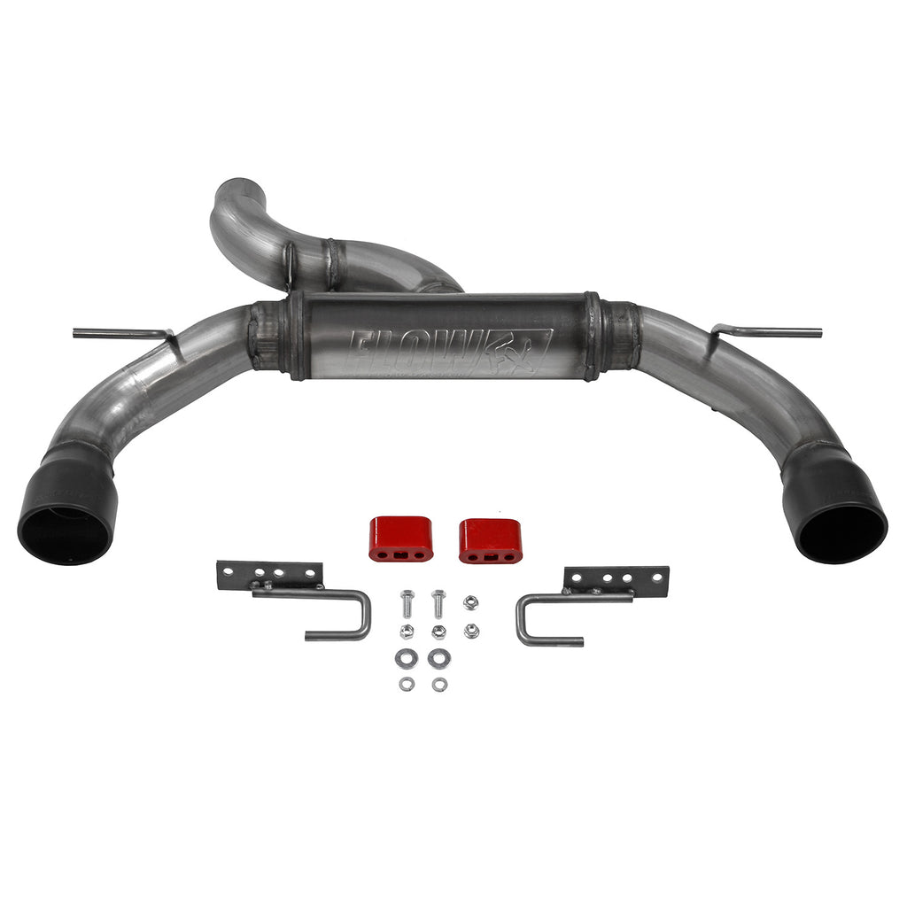 Fits 2021-2025 Ford Bronco 2.3L/2.7L, Flow FX Axle-Back, Dual Exit by Flowmaster
